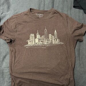 Banana Republic Brown NYC Tee